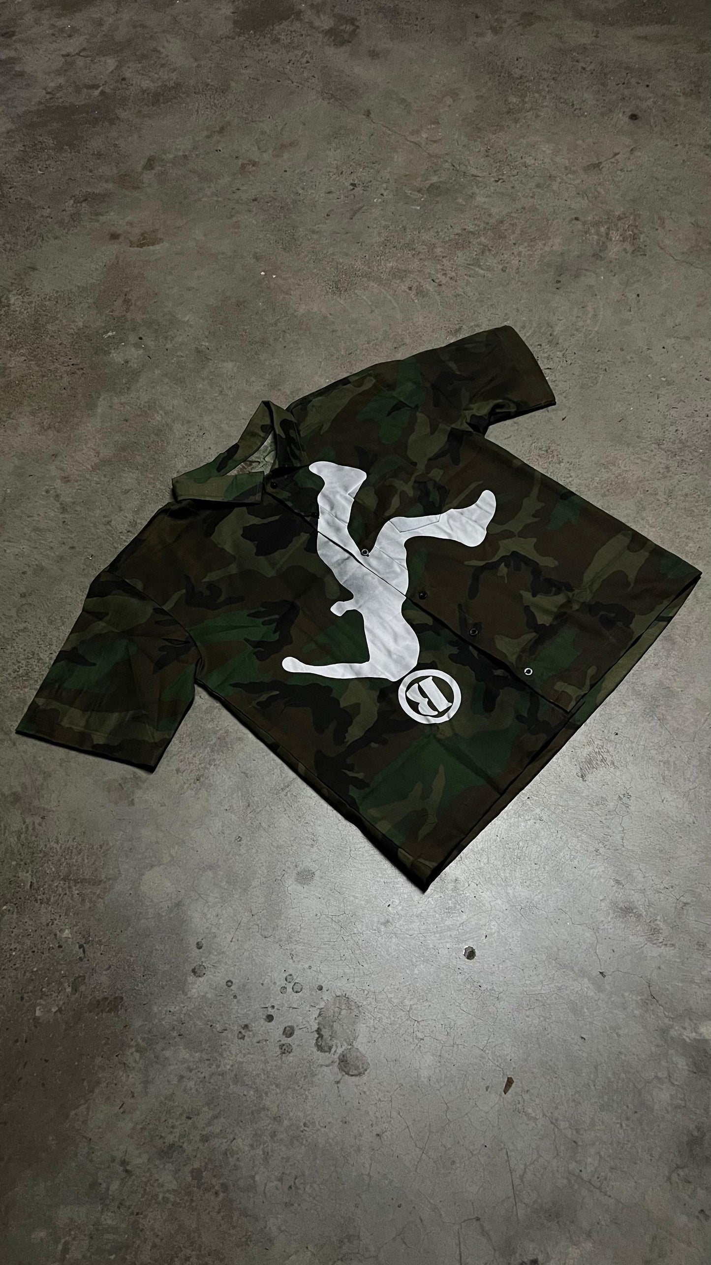 CAMO BOY SHIRT